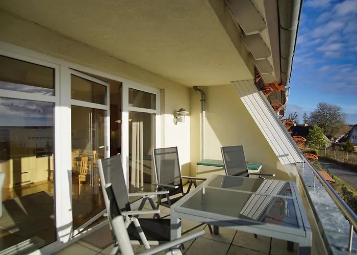 Hafennahe Mit Balkon Und Meerblick - Hafenhaeuser 11 * Breege